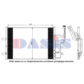 Kjøp Intercooler av AKS DASIS 297200T til den lave prisen 10302,42 NOK