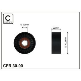 Compre Rolo tensor, correia trapezoidal estriada da CAFFARO 30-00 a um preço baixo por 15,69 €