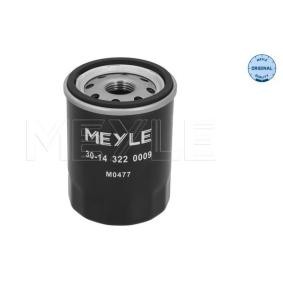Køb Oliefilter af MEYLE 30-14 322 0009 til den lave pris 71,40 DKK