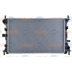Achetez des Radiateur du moteur HELLA 8MK 376 720-301 à prix pour 122,51 €