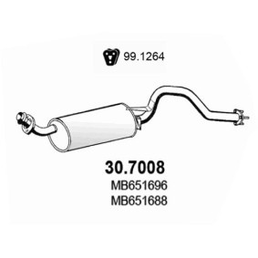 Endschalldämpfer 30.7008 von ASSO günstig für 214,22 € online kaufen