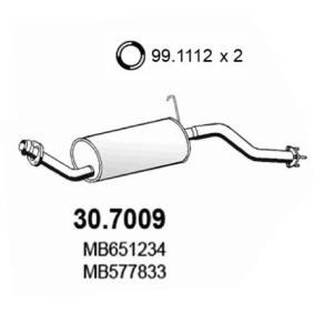 Endschalldämpfer 30.7009 von ASSO günstig für 146,06 € online kaufen