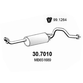 Endschalldämpfer 30.7010 von ASSO günstig für 216,00 € online kaufen