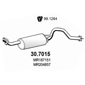 Endschalldämpfer 30.7015 von ASSO günstig für 284,39 € online kaufen