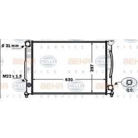 Acquista Radiatore motore da HELLA 8MK 376 766-131 a buon mercato per soli 102,03 €