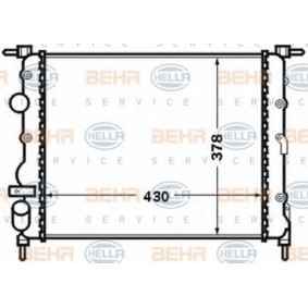 Acquista Radiatore motore da HELLA 8MK 376 771-671 a buon mercato per soli 75,09 €