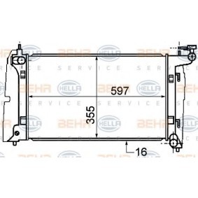 Köp Kylare av HELLA 8MK 376 773-641 till det låga priset 1687,95 kr