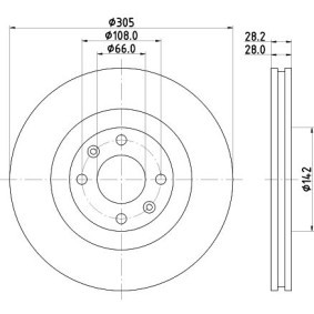 Køb Vandpumpe af HELLA 8MP 376 801-031 til den lave pris 693,81 DKK