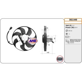 Kühlerlüfter 302.049 von AHE günstig für 103,66 € online kaufen