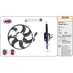Kühlerlüfter 302.085 von AHE günstig für 147,54 € online kaufen