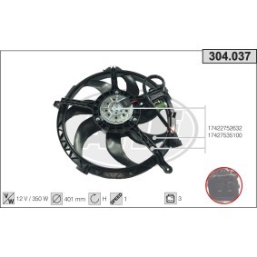 Kühlerlüfter 304.037 von AHE günstig für 225,67 € online kaufen