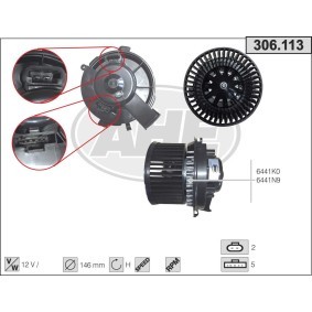 Kühlerlüfter 306.113 von AHE günstig für 148,28 € online kaufen