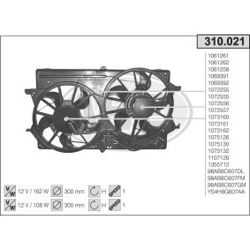 Kühlerlüfter 310.021 von AHE günstig für 180,45 € online kaufen