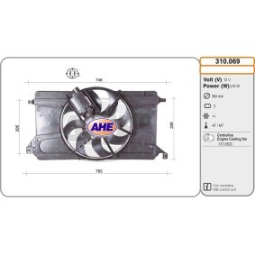 Kühlerlüfter 310.069 von AHE günstig für 305,91 € online kaufen