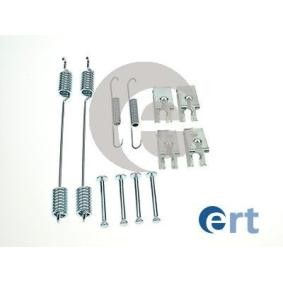 Comprar Juego de accesorios, zapatas de freno de ERT 310087 a bajo precio de 10,49 €