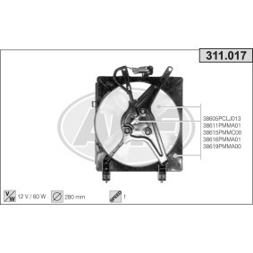 Kühlerlüfter 311.017 von AHE günstig für 90,17 € online kaufen