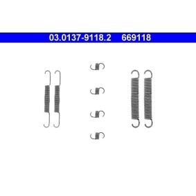 Comprar Juego de accesorios, zapatas de freno de ATE 03.0137-9118.2 a bajo precio de 8,84 €
