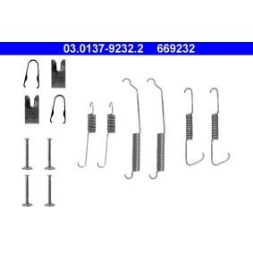 Comprar Juego de accesorios, zapatas de freno de ATE 03.0137-9232.2 a bajo precio de 10,00 €