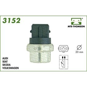 Kjøp Sensor, motortemperatur av MTE-THOMSON 3152 til den lave prisen 106,34 NOK