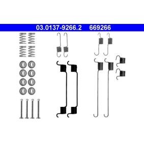 Comprar Juego de accesorios, zapatas de freno de ATE 03.0137-9266.2 a bajo precio de 18,01 €