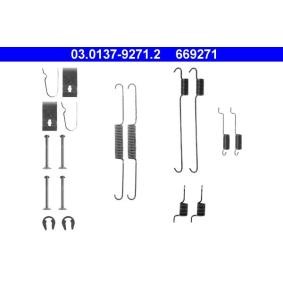 Comprar Juego de accesorios, zapatas de freno de ATE 03.0137-9271.2 a bajo precio de 15,16 €