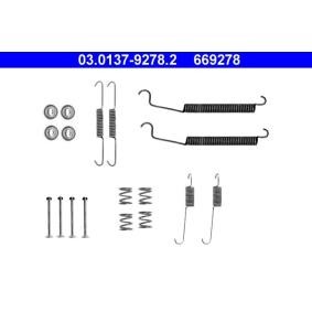Compre Kit de accesorios de las zapatas de freno de ATE online para Twingo II Furgoneta / Hatchback (CNO) a precios moderados