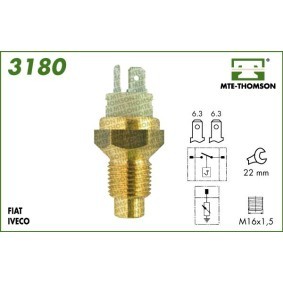 Kühlmitteltemperatursensor von MTE-THOMSON für DAILY II Kipper günstig online kaufen