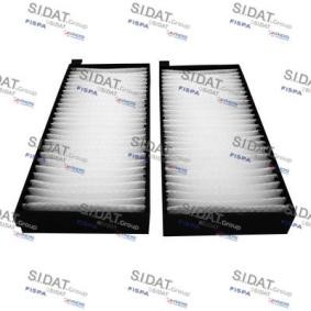 Achetez des Filtre d'habitacle SIDAT 335-2 à prix pour 23,33 €