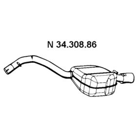 Endschalldämpfer 34.308.86 von EBERSPÄCHER günstig für 230,94 € online kaufen