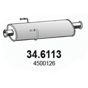 Mittelschalldämpfer 34.6113