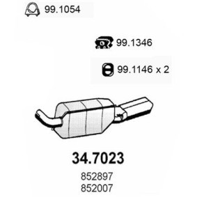 Endschalldämpfer 34.7023