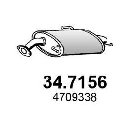 Endschalldämpfer 34.7156 von ASSO günstig für 116,60 € online kaufen