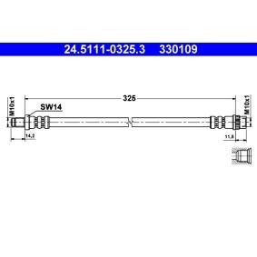 Bremsschlauch 24.5111-0325.3