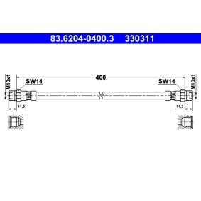 Bremsschlauch 83.6204-0400.3