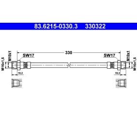 Bremsschlauch 83.6215-0330.3