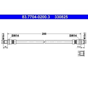 Bremsschlauch 83.7704-0200.3