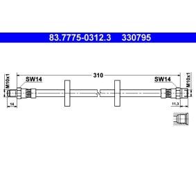 Comprar Latiguillo de freno de ATE 83.7775-0312.3 a bajo precio de 13,82 €