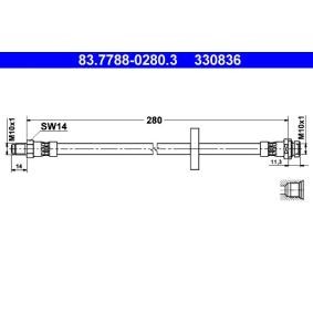 Comprar Latiguillo de freno de ATE 83.7788-0280.3 a bajo precio de 22,09 €