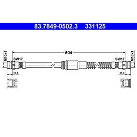 Comprar Latiguillo de freno de ATE 83.7849-0502.3 a bajo precio de 23,69 €