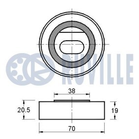 Comprar Guía de tensor, cadena de distribución de RUVILLE 3454074 a bajo precio de 12,28 €