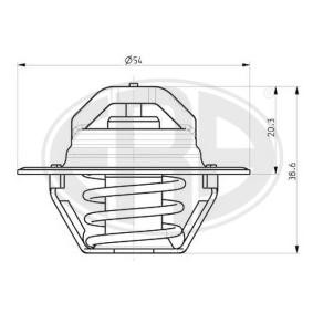 Kühlwasserthermostat von ERA 350103