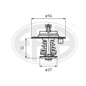 Achetez des Thermostat d'eau ERA 350160 à prix pour 43,75 €