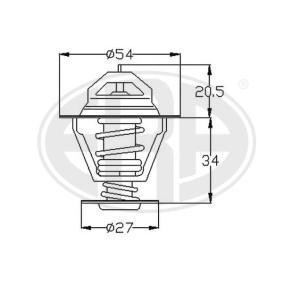 Achetez des Thermostat d'eau ERA 350241 à prix pour 27,85 €