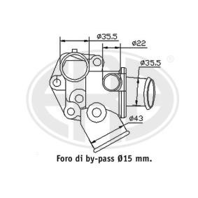 Achetez des Thermostat d'eau ERA 350261 à prix pour 36,72 €