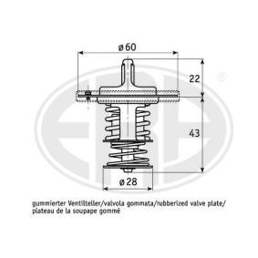 Kühlwasserthermostat von ERA
