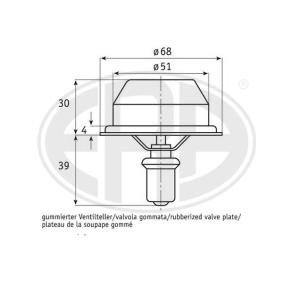 Achetez des Thermostat d'eau ERA 350338 à prix pour 30,72 €