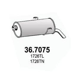 Endschalldämpfer 36.7075 von ASSO günstig für 118,33 € online kaufen