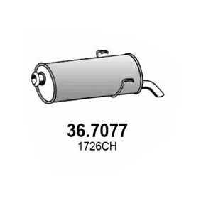 Endschalldämpfer 36.7077 von ASSO günstig für 160,14 € online kaufen