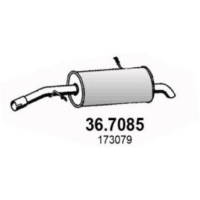Endschalldämpfer 36.7085 von ASSO günstig für 153,45 € online kaufen