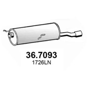 Endschalldämpfer 36.7093 von ASSO günstig für 200,93 € online kaufen